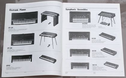 Yamaha-Vol 7- CS70M, CP80, E1010 etc